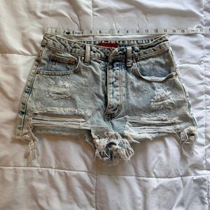 Signature-8 Women's Blue Shorts